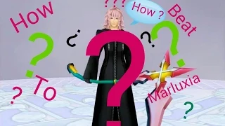 How To Beat Marluxia Absent Silhouette - Kingdom Hearts 2.5