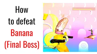 How to defeat Banana (Final boss)  in my friend Pedro game (The End)