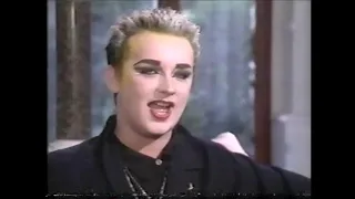 Boy George interviewed by Walters