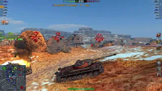 WZ-111 5A Serpent 8448DMG 5Kills | World of Tanks Blitz | nub_Nari