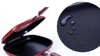 Looking to upgrade your old pan? Flip your food easily with this Happycall Double Pan!??