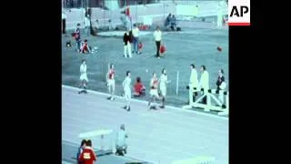 SYND 25 8 75 USSR COMPETE WITH GREAT BRITAIN AT ATHLETICS