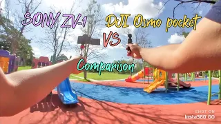 Sony ZV-1 vs DJI Osmo Pocket : Who is the Best Vlog Video ?