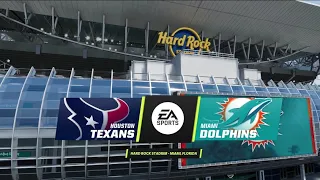 Texans (Allen) vs Dolphins Week 12 Simulation (Madden 23 Next Gen)