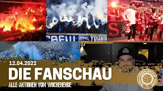 DIE FANSCHAU -Alle Fan-Aktionen vom Wochenende: Stadtderby, SGE International, BVB & HSV Pyro uvm!