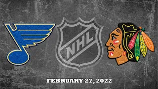 NHL Blues vs Blackhawks | Feb.27, 2022