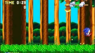 Sonic 3 and Knuckles - Mushroom Hill 1 Sonic: 0:34 (Speed Run)