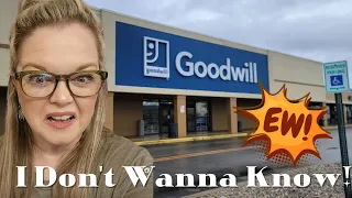 EWW Goodwill! - Thrift With Me: Sorting Through the Good, the Bad, and the GROSS!