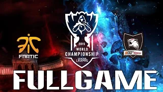 Highlights FNATIC vs KOO TIGERS - FNC vs KOO FullGame - S5 WORLDS 2015 KNOCKOUT STAGE   SEMIFINALS