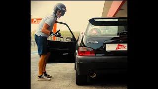 Citroen Saxo CUP Stock Sacavém TrackDay at AIA Sunset 08 2023