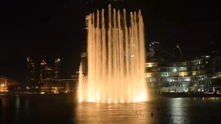 Dubai Fountain Show (I Will Always Love You - Whitney Houston)