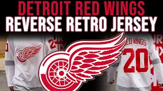 Detroit Red Wings Reverse Retro Jersey!