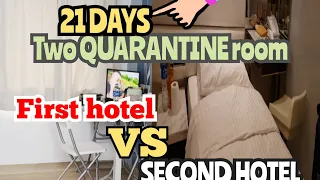 Two different hotels for 21days quarantine HONGKONG/Pennys Bay+Regala SKYCITY HOTEL