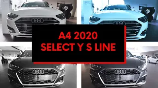 NUEVO Audi A4 S LINE Y SELECT DIFERENCIAS MÉXICO POR TU AUDI CON ROY