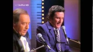 Gilbert Bécaud en direct television allemande 1984. DESIREE / ET MAINTENANT / DESPERADO