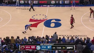 Final Minutes, Miami Heat vs Philadelphia 76ers, 12/18/19 | Smart Highlights