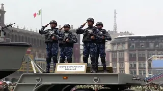 Desfile Militar 2023:  Secretaría de Marina Armada de México | Imagen Noticias