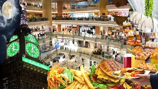 Exploring The CLOCK TOWER of Makkah In front of Masjid Al Haram | Food Court of Makkah Clock Tower