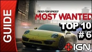 Need For Speed Most Wanted Walkthrough - Top 10 Most Wanted - McLaren MP4-12C - #6