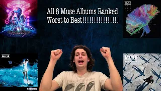 Muse Albums Ranked! (All 8 Albums Ranked Worst to Best!!!)