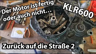 Werde ich jemals fertig?│Kawasaki KLR 600 Part 4│Zurück auf die straße 02