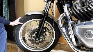 Motorcycle Brake Disc/ Rotor Cleaning || Brake Disc cleaning || De- Glazing brake rotor.