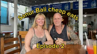 Sanur Bali how to eat CHEAP series Episode 2