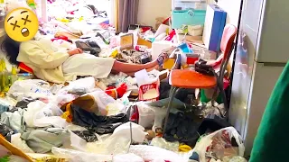 😵A BEAUTIFUL WOMAN JUST LYING IN THE GARBAGE. HOW DID SHE SURVIVE?😓#cleanwithme #cleaningvlog