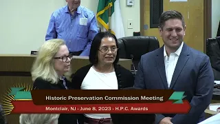 Montclair Historical Preservation Commission Meeting - June 8, 2023