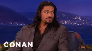 Roman Reigns' Nemesis: The Buttcheek Bandit | CONAN on TBS