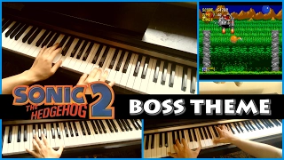 Sonic the Hedgehog 2 - Boss theme (Piano and synth remix cover)