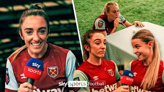 'Shall I go all David Attenborough?' 😂 | Behind The Scenes with West Ham's Lisa Evans