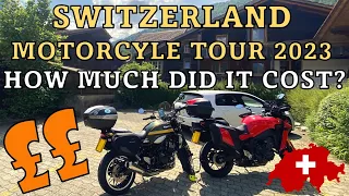 Motorcycle Tour To The Swiss Alps | How Much Did It Cost?