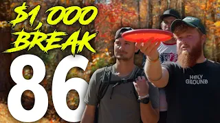 We Surprised Konner with Another Chance at Winning $1,000! | Break 86 Disc Golf Challenge