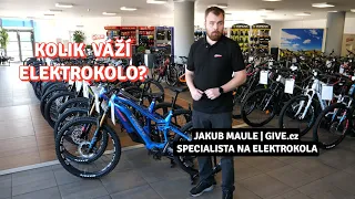 Kolik váží elektrokolo? | GIVE.cz - největší prodejna elektrokol v Praze