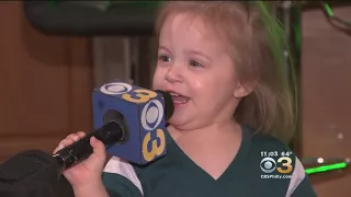 Adorable! 2-Year-Old Melting The Internet's Heart With Eagles Fight Song