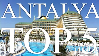 TOP 5 BEST all-inclusive family resorts  in ANTALYA, Turkey [2023, PRICES, REVIEWS INCLUDED]