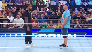 John Cena Destroys Jimmy Uso On SmackDown | WWE SmackDown Highlights 2023 | John Cena v's Jimmy Uso
