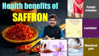 Amazing health benefits of SAFFRON | Dr. MuraliManohar Chirumamilla, MD Ayurveda | English. #Facts