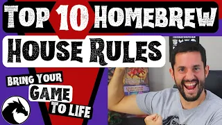 Top 10 Homebrew House Rules to Bring Your Dungeons and Dragons Game to Life