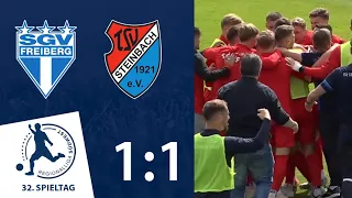 Ausgleich in der Nachspielzeit! | SGV Freiberg - TSV Steinbach Haiger | 32. Spieltag RLSW