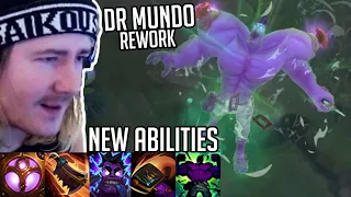 Dr Mundo Rework - All his new abilities, gameplay and skins