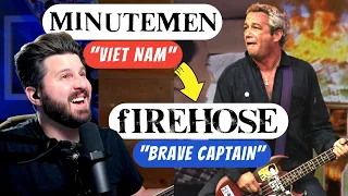 First Time Hearing MINUTEMEN & fIREHOSE! Bass Teacher REACTS to “Viet Nam” & “Brave Captain”