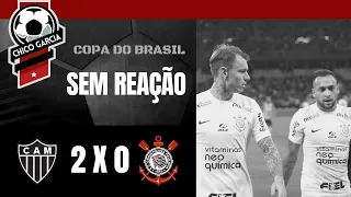 CORINTHIANS JOGA RECUADO E NÃO EVITA A DERROTA PARA O GALO QUE FOI MUITO MELHOR. SITUAÇÃO PREOCUPA