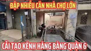 Đập nhiều căn nhà ở Chợ Lón lấy mặt bằng cải tạo kênh Hàng Bàng hơn 8 năm chưa xong - Sài Gòn Vlog