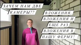 Построили 2-у холодильную камеру! Закупились семенем для КРС! Новости в свинарнике!