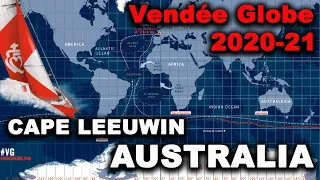 Обзор #4 Vendée Globe 2020-2021. Между Мысом Доброй Надежды и Мысом Леувин