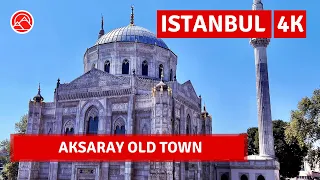Istanbul 2023 Old Town Aksaray 23 January Walking Tour|4k UHD 60fps