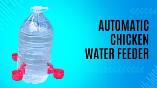 Say Goodbye to Messy Waterers! Automatic Chicken Water Cups Keep Your Flock Hydrated!