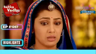 Jagdish ने बचाया Sanchi को | Balika Vadhu | बालिका वधू | Full Episode | Ep. 1267